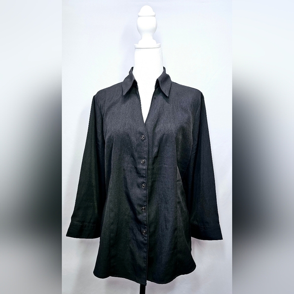 Cato Tops - Large Cato Women's Button-Up Blouse